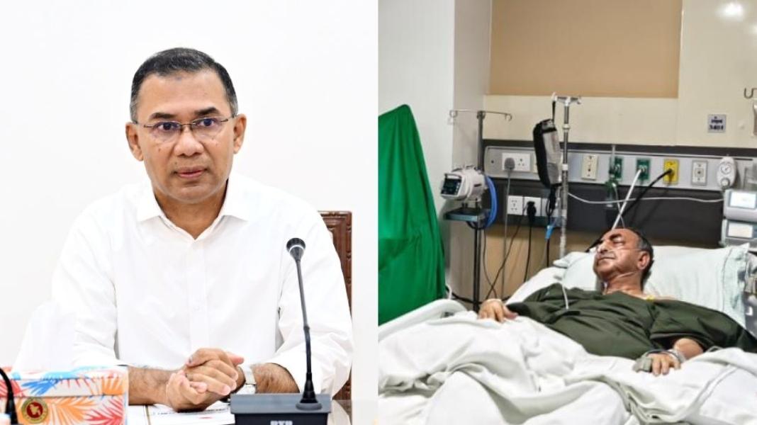 এভারকেয়ারে মির্জা আব্বাসের শয্যাপাশে প্রধানমন্ত্রী