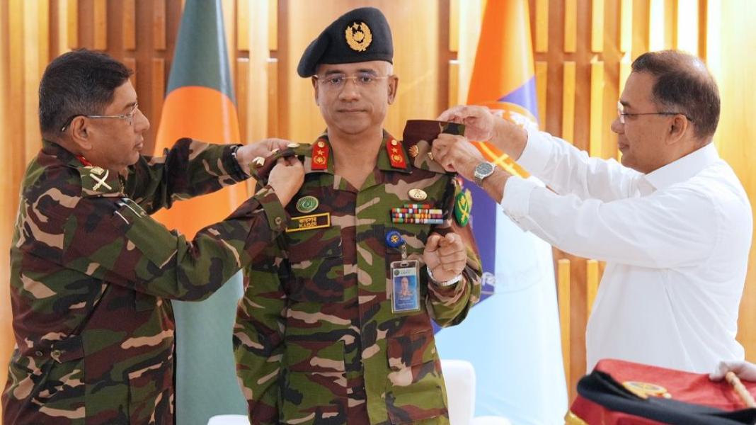 নতুন ডিজিএফআই প্রধান মেজর জেনারেল কায়সার রশিদ চৌধুরী