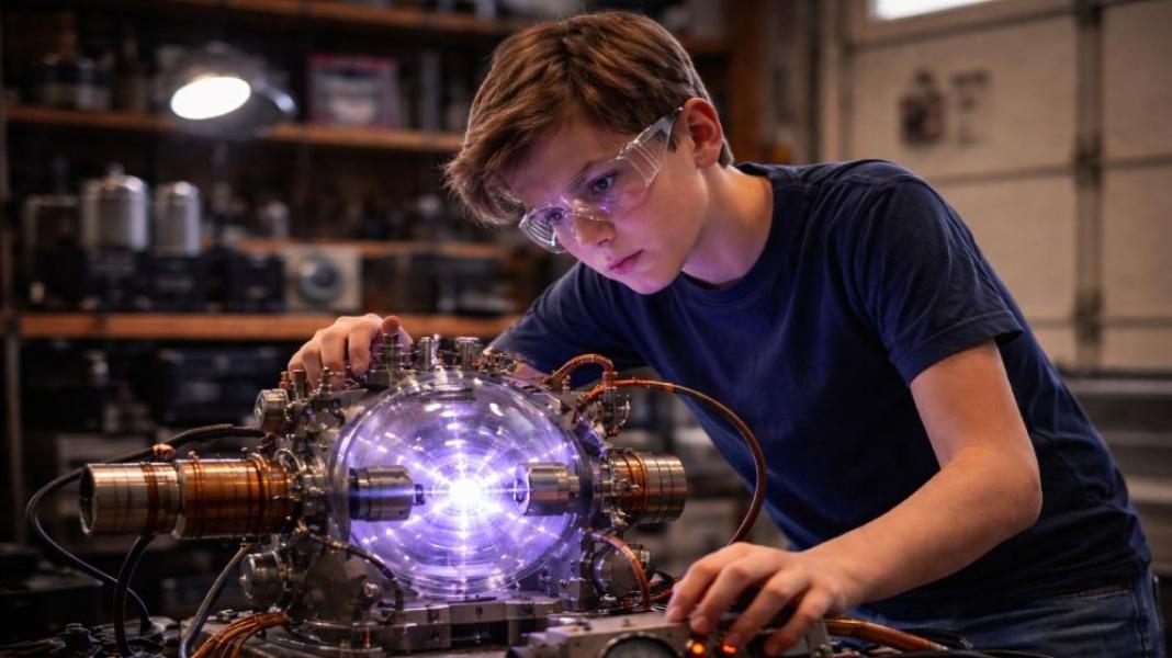 খেলার বয়সেই নিউক্লিয়ার ফিজিক্স জয়, গিনেস রেকর্ডের পথে বালক