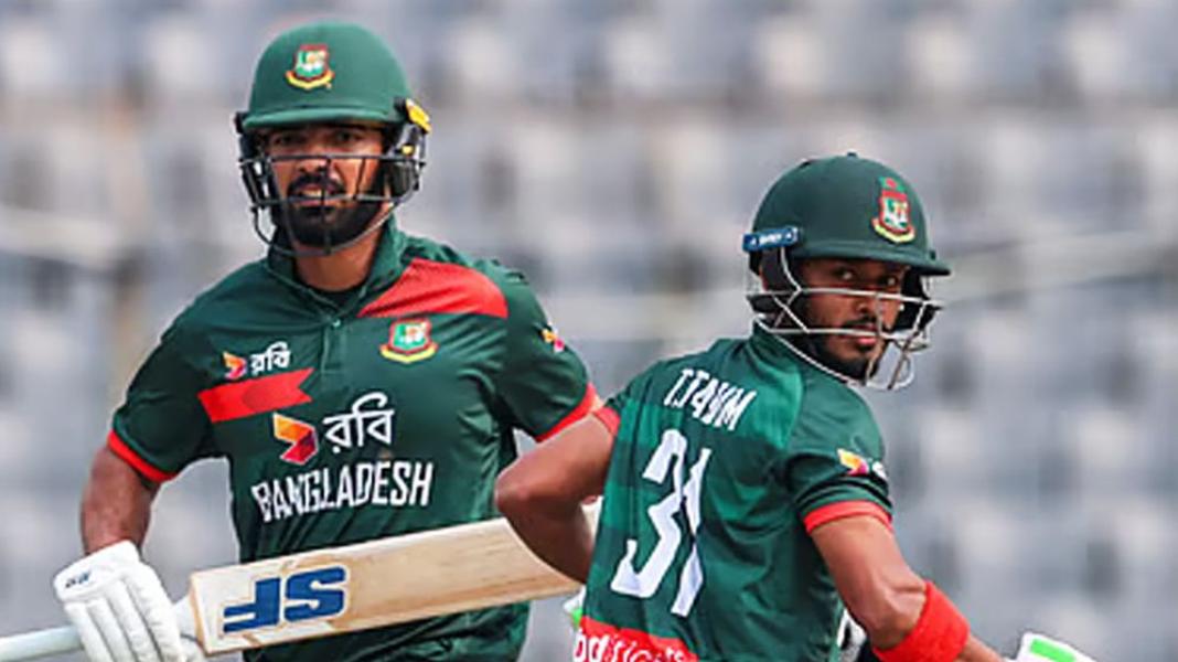 একশ পেরোল বাংলাদেশ, তানজিদের ফিফটি