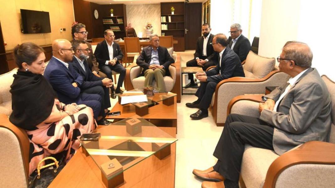 অর্থমন্ত্রীর সঙ্গে বিজিএমইএর পরিচালনা পর্ষদের সৌজন্য সাক্ষাৎ